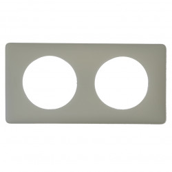 LEGRAND 066712 - Plaque 2 postes Poudré Argile Céliane