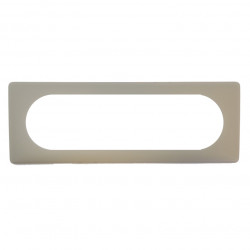 LEGRAND 066726 - Plaque 3 postes 6 à 8 modules étendue Grès Céliane - FC