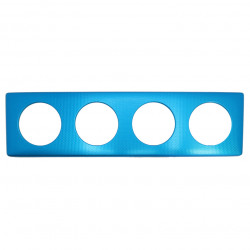 LEGRAND 068774 - Plaque 4 poste Blue Snake Céliane - FC