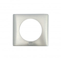 LEGRAND 068921 - Plaque Métal 1 poste Aluminium Céliane