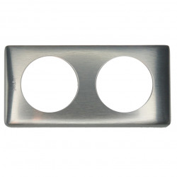 LEGRAND 068972 - Plaque Métal 2 postes Tungstène Céliane