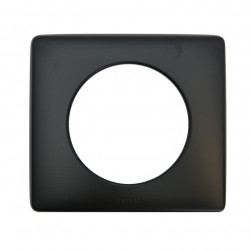 LEGRAND 068981 - Plaque 1 poste Métal Carbone Céliane