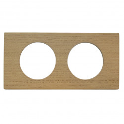 LEGRAND 069052 - Plaque 2 postes Chêne Blanchi Céliane