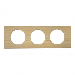LEGRAND 069053 - Plaque 3 postes Chêne Blanchi Céliane