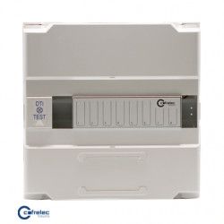 Coffret de communication Grade 3TV - 4 RJ45 Cat 6A - COFRELEC KCOSADTI02