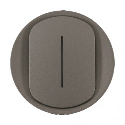 Enjoliveur simple allumage témoin Céliane Titanium - LEGRAND CT0007