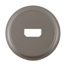 Enjoliveur prise HDMI Céliane Titanium - LEGRAND CT0314