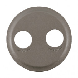 Enjoliveur prise TV-SAT Céliane Titanium - LEGRAND CT0392