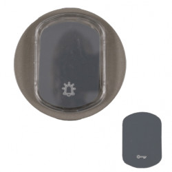 Enjoliveur porte-étiquette Céliane Titanium - LEGRAND CT5001