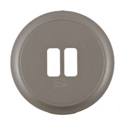 Enjoliveur chargeur USB Céliane Titanium - LEGRAND CT0154