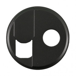 Enjoliveur prise RJ+TV Céliane Noir - LEGRAND CN0342