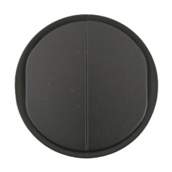 Enjoliveur double allumage Céliane Noir - LEGRAND CN2001