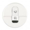 Enjoliveur prise RJ45 Céliane Blanc - LEGRAND CB0346