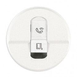 Enjoliveur prise RJ45 Céliane Blanc - LEGRAND CB0346