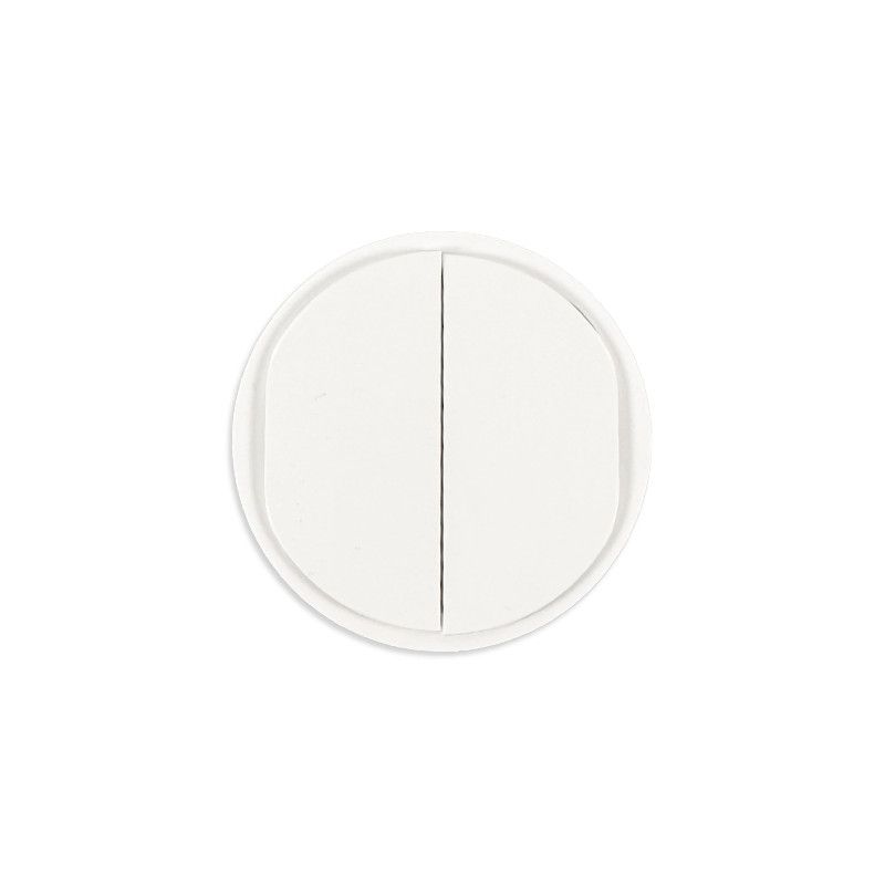 Enjoliveur Double Alombard Modèle Etoile 76932 - Blanc - Neuf Ancien Stock