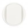 Enjoliveur simple lumineux allumage Céliane NEW Blanc pour interrupteur
