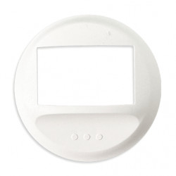 Enjoliveur détecteur 2-3 fils avec dérogation Céliane Blanc - LEGRAND CB0051