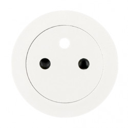 Enjoliveur prise 2P+T surface Céliane Blanc - LEGRAND CB0111