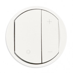 Enjoliveur variateur Céliane Blanc ballaste 1-10V - LEGRAND CB0061