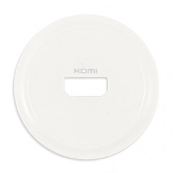 Enjoliveur prise HDMI Céliane Blanc - LEGRAND CB0314
