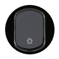 Enjoliveur simple porte-étiquette Céliane Noir - LEGRAND CN5001