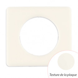 Plaque Céliane Blanc Amande 1 poste - LEGRAND CP1101