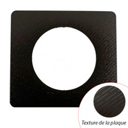 Plaque Céliane Noir Météore 1 poste - LEGRAND CP0701