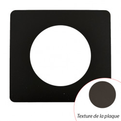 Plaque Céliane Noir Mat 1 poste - LEGRAND CP0101