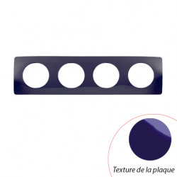 Plaque Céliane Bleu de Four 4 postes - LEGRAND CP0304