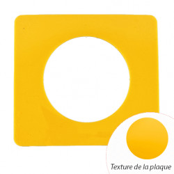 Plaque Céliane Jaune Safran 1 poste - LEGRAND CP0401