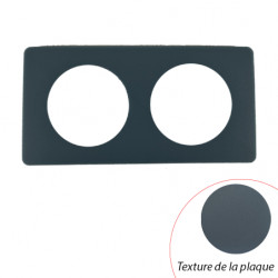 Plaque Céliane Bleu Orage 2 postes - LEGRAND CP0902