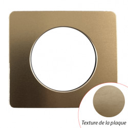 Plaque Céliane Bronze Satiné 1 poste - LEGRAND CP1601