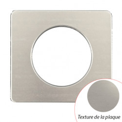 Plaque Céliane Alu Satiné 1 poste - LEGRAND CP1701