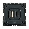 Chargeur USB double Type A-C 15W Céliane -