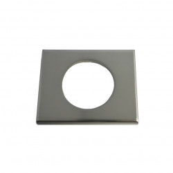 LEGRAND 069101 - Plaque 1 poste Inox brossé Céliane