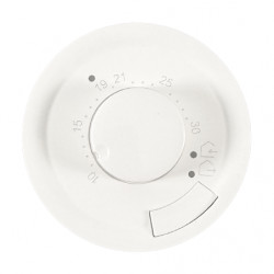 Enjoliveur thermostat d'ambiance Céliane Blanc - LEGRAND CB0250
