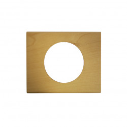 LEGRAND 069211 - Plaque Bois Erable 1 poste Céliane - FC