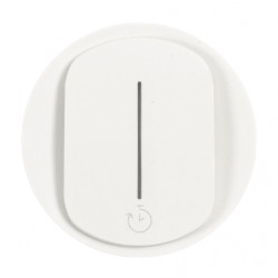 Enjoliveur interrupteur temporisé Céliane Blanc - LEGRAND CB0077