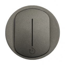 Enjoliveur interrupteur temporisé Céliane Titanium - LEGRAND CT0077