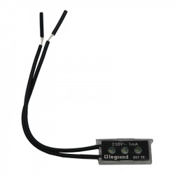 Voyant lumineux rétroéclairage prise de sol - LEGRAND 089719