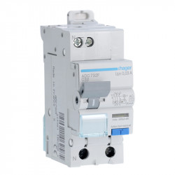 Disjoncteur différentiel Hager 32A 30mA Type-AC 1P+N 3kA - ADC732F