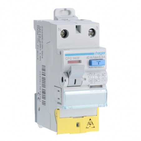 Interrupteur différentiel 1P+N 40A 300mA