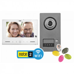 Kit vidéo Wifi Note 2 mains-libres 2 fils - URMET 1723/95