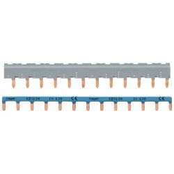 Peigne d'alimentation Hager 3P+N 63A horizontal 12 modules - KBN863A
