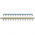 Peigne d'alimentation Hager disjoncteurs SanVis 13 modules - KBS763