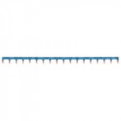 Peigne d'alimentation bleu Hager NEUTRE horizontal 18 modules - KB163NG