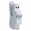 Disjoncteur Hager monophasé 1P+N SanVis C-10A - MFS710