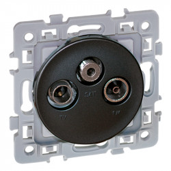 Square Prise TV-FM-SAT Anthracite - EUROHM 60366