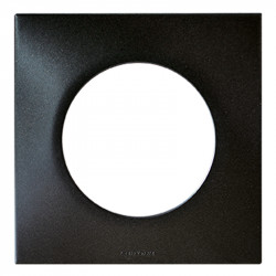 Square Plaque simple Anthracite - EUROHM 60390