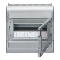 Coffret étanche Hager Vector IP55 1 Rangée 12 modules - VE112F